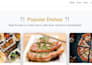design and develop a modern responsive front end website